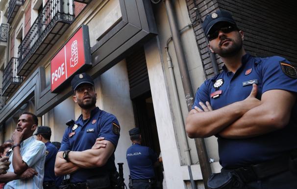 PSOE pide a la Policía que garantice la seguridad de los delegados a la entrada y salida del Comité Federal