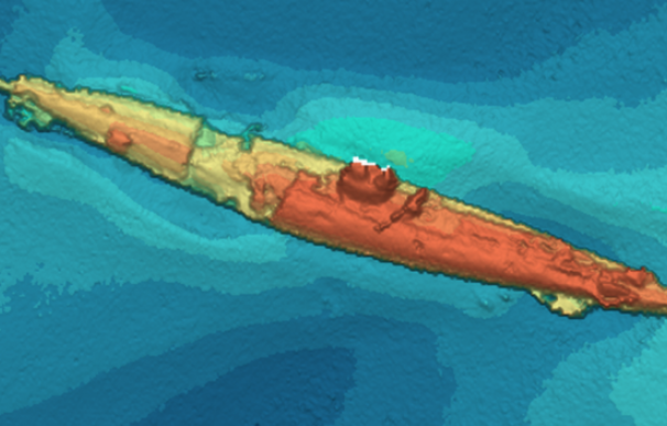 Aparece un submarino de hace 100 años que pudo ser atacado por un monstruo marino
