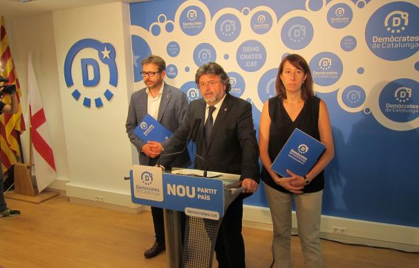 Demòcrates de Cataluña lleva a los ayuntamientos mociones de apoyo al referéndum de independencia