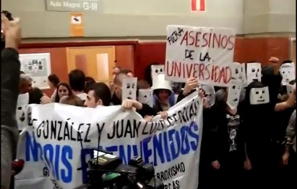 Estudiantes critican la "violencia" en la UAM y defienden que la Universidad debe ser un "espacio de diálogo"