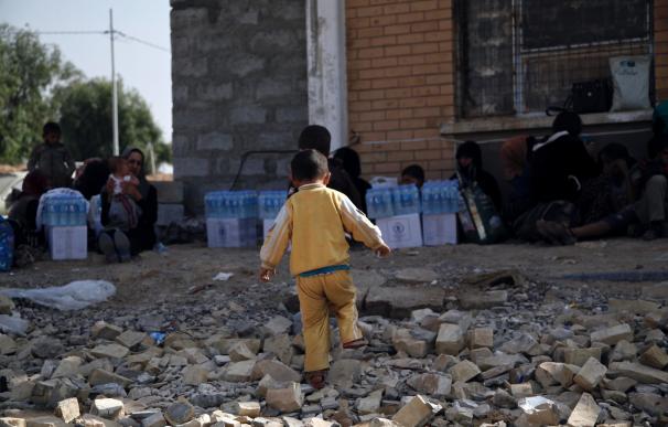 Save the Children alerta de que más de medio millón de niños están en peligro por la ofensiva de Mosul
