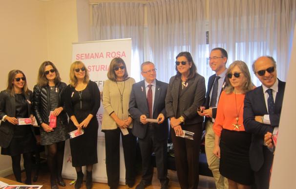 La 'Semana Rosa' de la AECC en Asturias dará visibilidad al cáncer de mama hasta el próximo 11 de noviembre