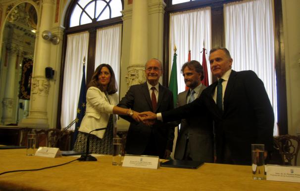 Administraciones firman el protocolo de intenciones para la integración urbana del río Guadalmedina