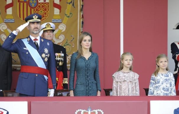 Felipe VI, su primer desfile del Día de la Hispanidad como Rey