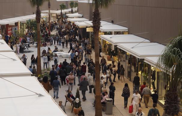 El centro comercial de tiendas outlet de Viladecans recibe 32.000 visitantes en un día