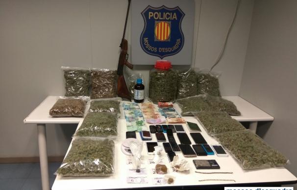 Detenida una banda que traficaba con cocaína, hachís y marihuana en Balaguer