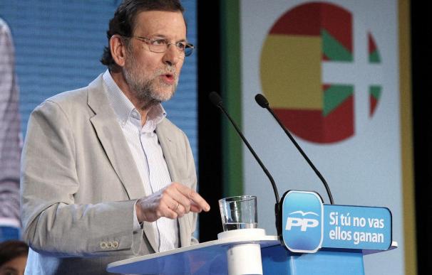 Rajoy y López advierten de que la independencia sacaría a Euskadi de Europa