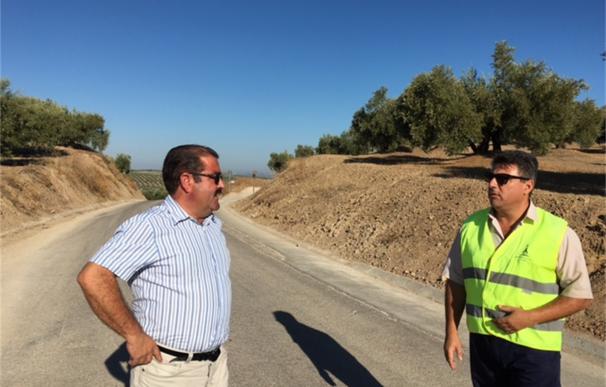 Diputación destina 41.000 euros a mejorar la vía entre Torredonjimeno y Lendínez