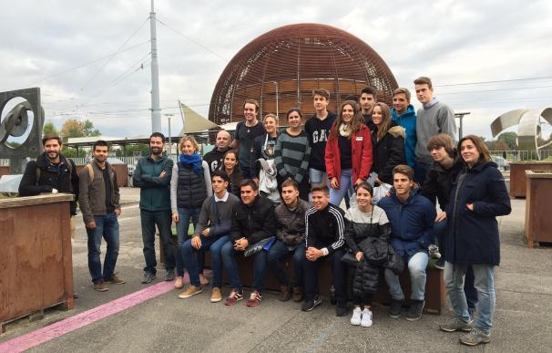 Los alumnos ganadores del concurso Desafío STEM de Fundación Telefónica viajan al CERN en Ginebra
