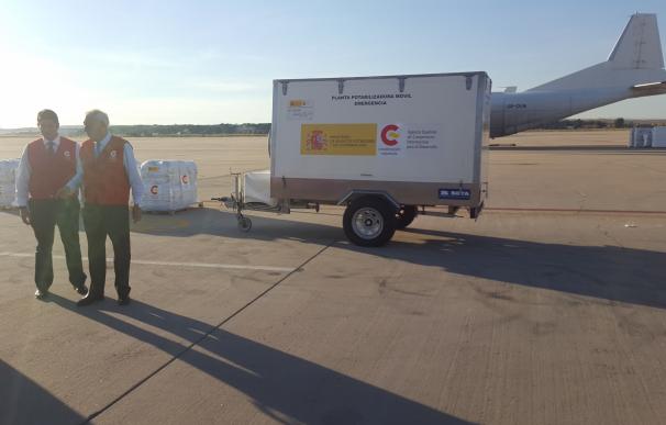 España prepara envío a Haití de 13 toneladas de medicamentos y material humanitario, además de dos potabilizadoras