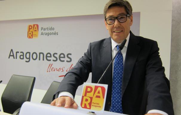 Aliaga (PAR) desea que Rajoy "comience a gobernar" y aborde los compromisos con Aragón