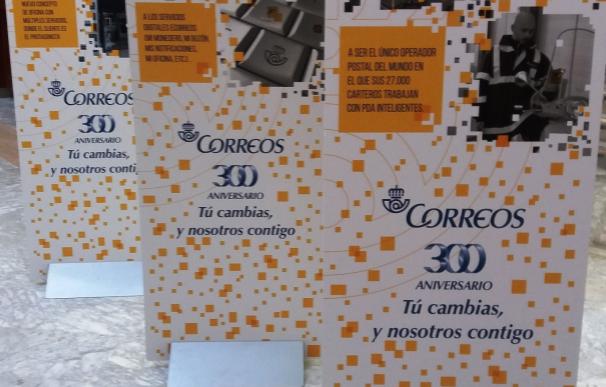 Correos expone en Linares una muestra sobre los historia postal con motivo de su 300 aniversario