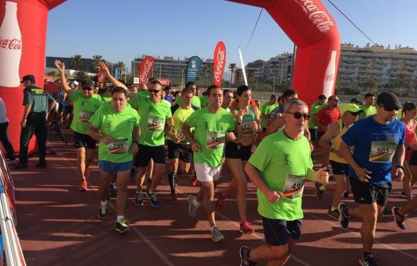 Unos 550 deportistas se citan en la Carrera de la Guardia Civil, cuyos fondos irán para la Fundación Corinto
