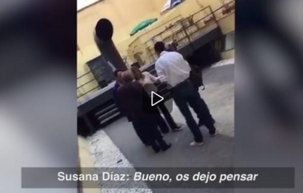 "Se va a suicidar", la conversación de Susana Díaz con los portavoces el día de la caída de Sánchez