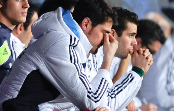 Iker Casillas, suplente en el Real Madrid