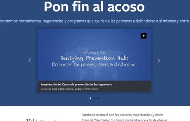 Facebook abre el Centro para la Prevención del Acoso en España