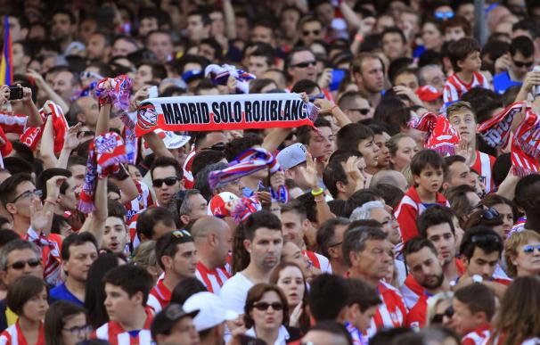 Las mejores fotos de la celebración del Atlético de Madrid