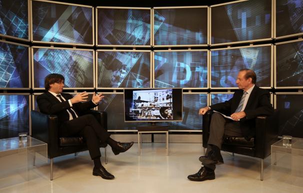 Puigdemont dice que el ejercicio de la democracia es un "deporte de riesgo" en España