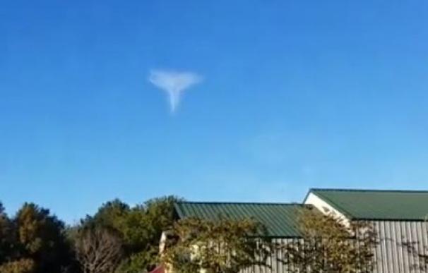 Graba una nube que parece ser un ángel e incendia las redes sociales