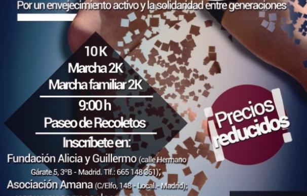 La Fundación Alicia y Guillermo organiza el 6 de noviembre en Madrid la 'Carrera con los mayores'