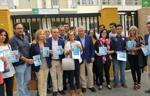 "Recogida de firmas" y batería de iniciativas del PP en demanda del nuevo instituto prometido en Alcalá
