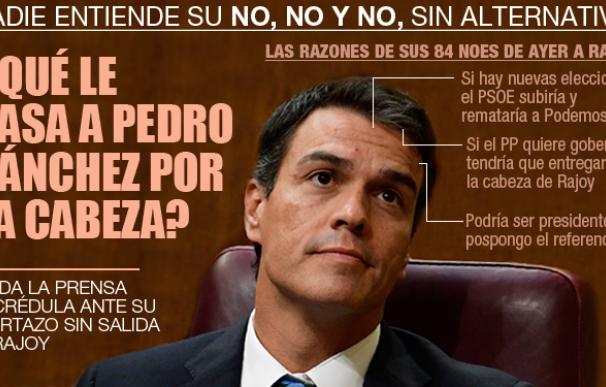 ¿Qué le pasa a Pedro Sánchez por la cabeza? Las razones de sus 84 "no"