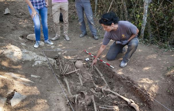 Comienza en Usetxi la exhumación de los restos de tres fugados de San Cristóbal en 1938