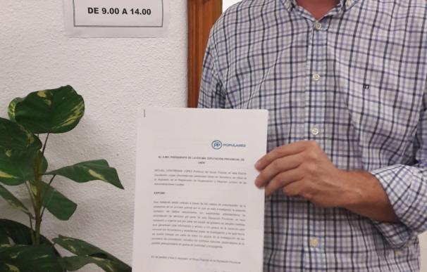 El PP solicita una comisión de investigación sobre los contratos publicitarios en Diputación