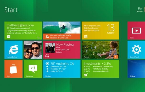 Microsoft presentará Windows 8 en la feria tecnológica MWC de Barcelona