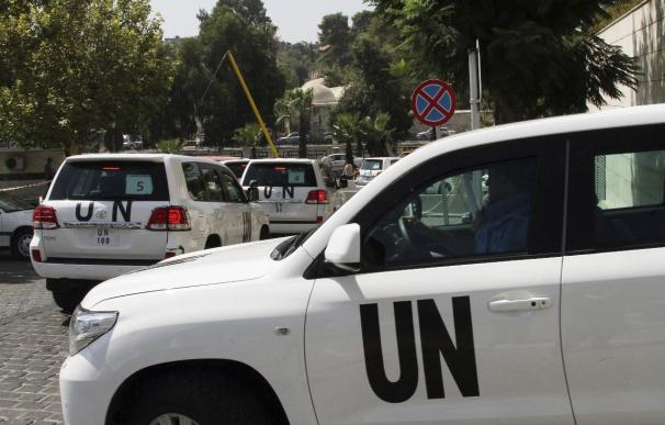 La ONU denuncia un ataque de francotiradores contra uno de sus vehículos de la misión en Siria