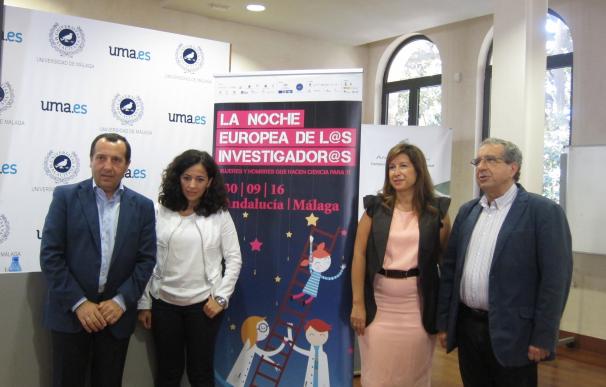 Más de 200 científicos sacarán la ciencia a la calle en Málaga en La Noche Europea de los Investigadores