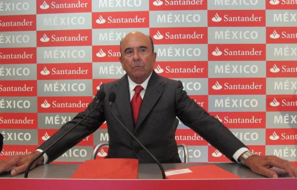 El presidente de Grupo Santander, Emilio Botín.