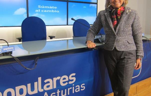 Mercedes Fernández encabeza la lista del PP asturiano