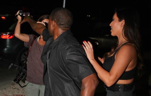 Kanye West no soporta que le pregunten por los exnovios de Kim Kardashian