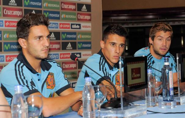 Martínez, Koke y Tello, con sed de gloria y listos para el debut ante Ecuador
