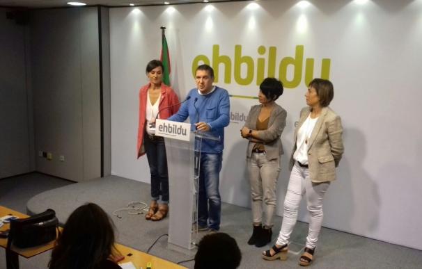 Otegi reitera la oferta de pacto a tres a PNV y Podemos para dotar a Euskadi de un gobierno de "máxima estabilidad"