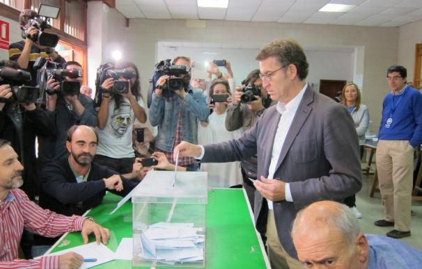 Feijóo se ratifica líder con su tercera mayoría absoluta, la única del Estado, y En Marea adelanta al PSdeG
