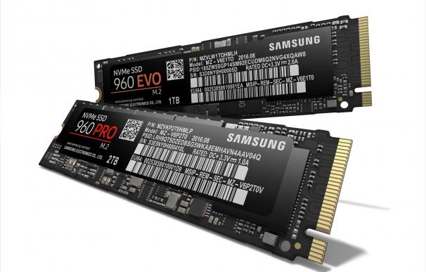 Samsung presenta las unidades de estado sólido NVMe 960 PRO y 960 EVO