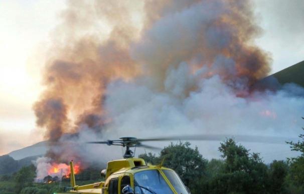 Incendios- Más de 7.600 hectáreas han ardido en una semana y casi 60.000 en todo el año, con 20 grandes fuegos