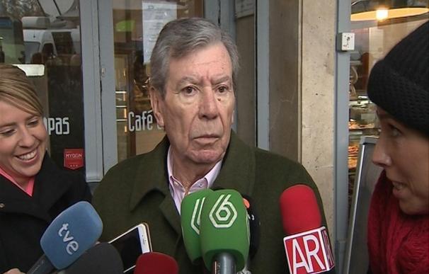 Corcuera afirma que el PSOE tiene la "ineludible obligación" de echar a Sánchez