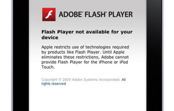 Adobe critica que el Apple iPad no soporte Adobe Flash