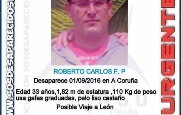 Buscan a un joven de 33 años desaparecido en A Coruña