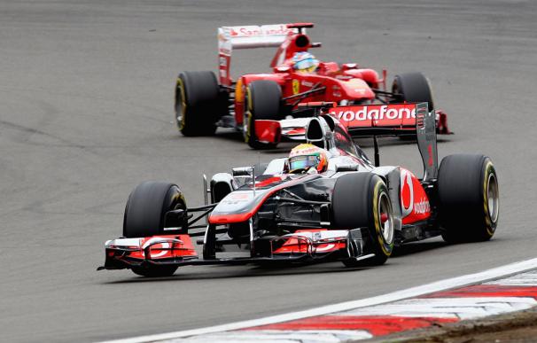 Hamilton y Alonso mejor que los Red Bull