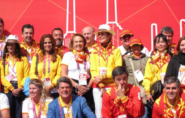 La Infanta Elena llega a Río para animar a los deportistas paralímpicos españoles