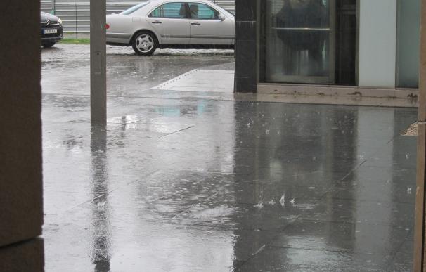 Previsión de lluvia y tormenta este martes en Salamanca, León y Zamora