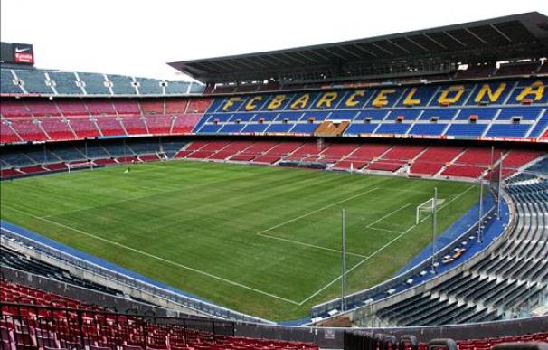 El Camp Nou, de estreno matinal