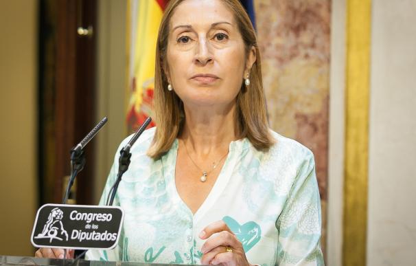 Pastor evita poner fecha al Pleno que pide toda la oposición para que Guindos explique el 'caso Soria'