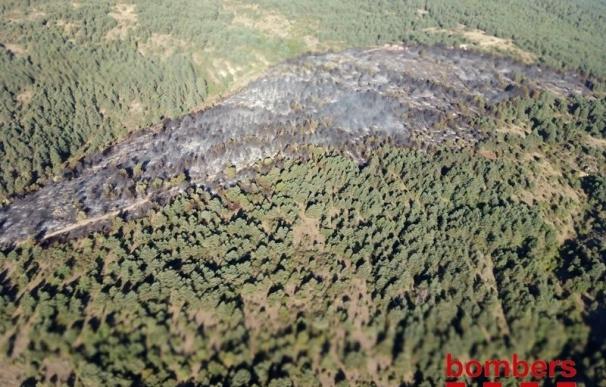 Extinguido el incendio de Vilamitjana que ha quemado 13,5 hectáreas