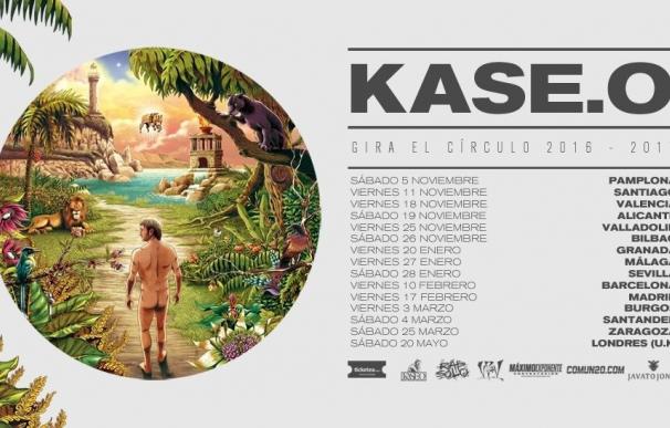 Kase.O anuncia las primeras fechas de su nueva gira