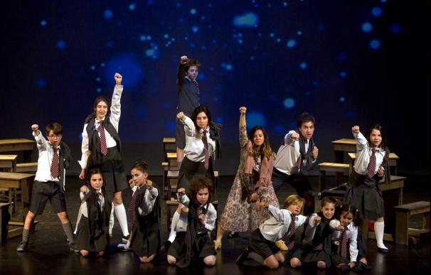 Alumnos de las Escuela de Artes Escénicas del Palacio de Festivales representarán el musical 'Matilda'